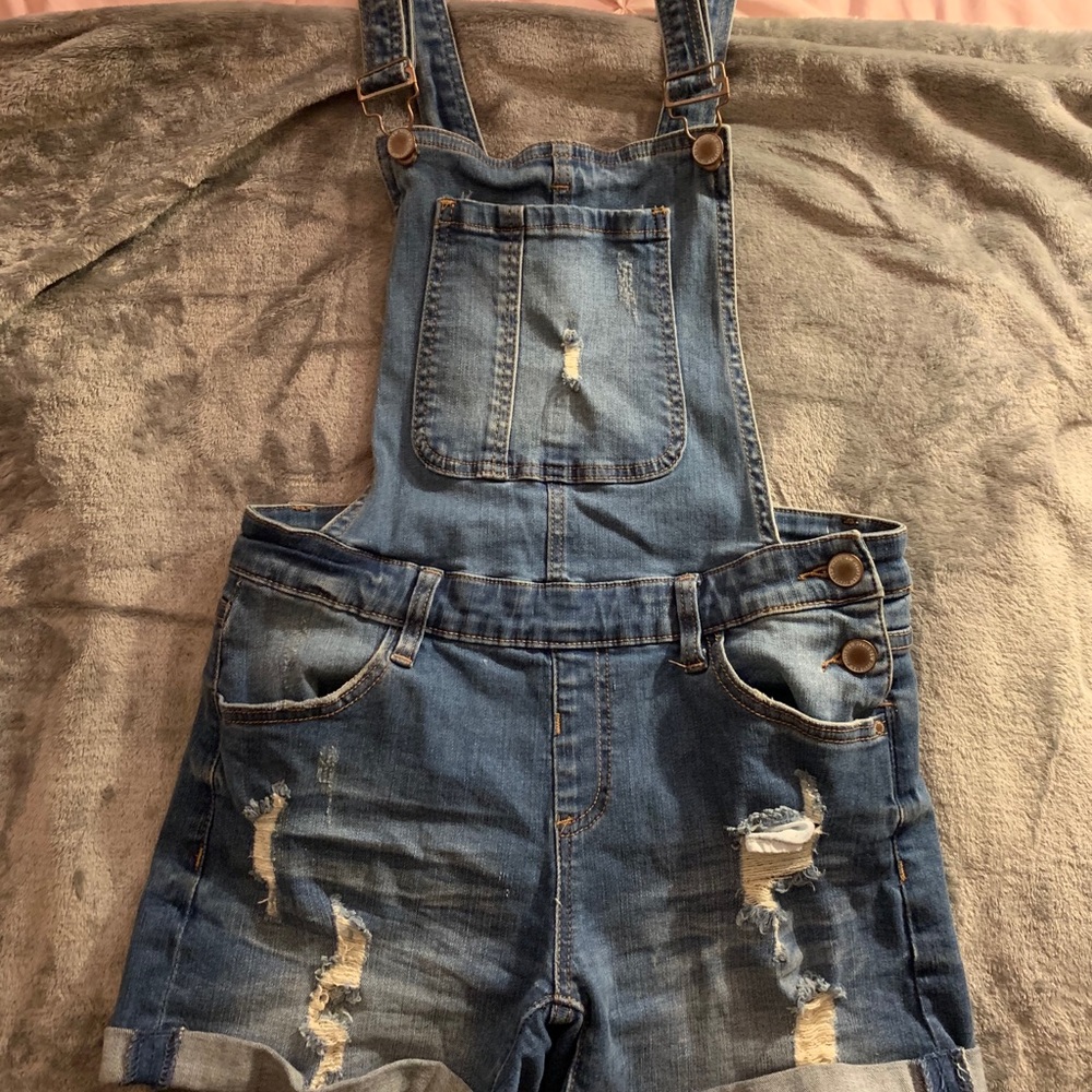 I & M Mid-Rise Jean Overalls